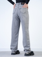 شلوار جین رگولار قد 110 طوسی  کد 132201 - Image 2