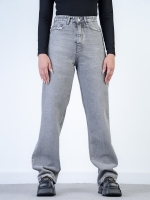 شلوار جین رگولار قد 110 طوسی  کد 132201 - Image 3