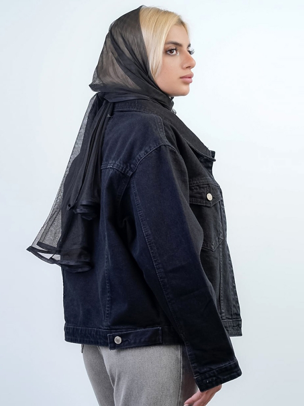 مید کت جین مشکی کد 14854 - Image 2