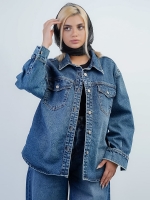 شومیز جین کد 18566