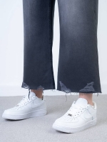 شلوار جین بگ قد 90 مشکی دمپا کات کد 19860 - Image 3