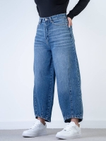 شلوار جین برمودا قد 90 کد 20405