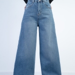 شلوار جین ژفم قد 110 کد 20491