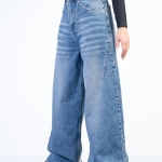 شلوار جین ژفم قد 110  کد 20796