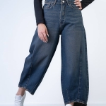 شلوار جین بگ برمودا قد 90 کد 21041