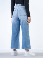 شلوار جین بگ دم پا قد 90 کد 21125 - Image 2