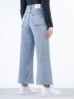 شلوار جین بگ قد 90 دمپا کات کد 21310 - Image 2