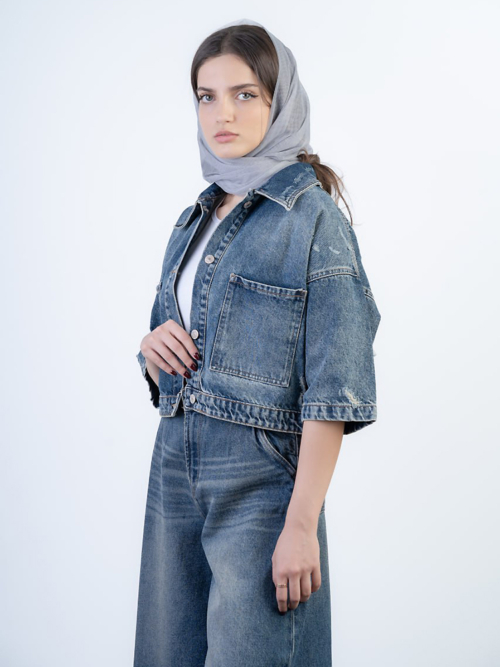 مید کت زنانه جین کد 21425 - Image 2