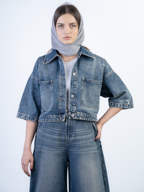 مید کت زنانه جین کد 21425 - Image 3