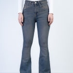 شلوار جین بوت کات قد 110 کش کد 21460