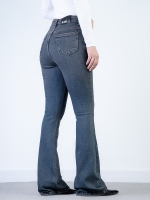 شلوار جین بوت کات قد 110 کش کد 21460 - Image 2