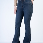 شلوار جین بوت کات قد 110 کش  کد 21499