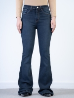 شلوار جین بوت کات قد 110 کش  کد 21499 - Image 3