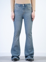 شلوار جین بوت کات قد 110 کش کد 21502 - Image 3