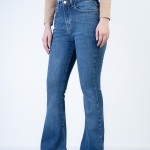 شلوار جین بوت کات قد 110 کش کد 21504