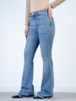 شلوار جین بوت کات قد 110 کش کد 21508