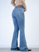 شلوار جین بوت کات قد 110 کش کد 21508 - Image 2