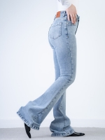 شلوار جین بوت کات قد 110 کش 21564 - Image 2