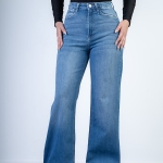 شلوار جین بگ قد 110 کم کش کد 21601