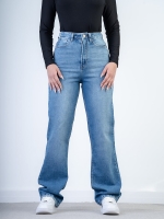 شلوار جین رگولار قد 110 کم کش کد 21605 - Image 2