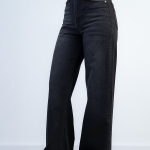 شلوار جین بگ قد 110 مشکی  کد 21638