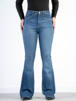 شلوار جین  بوت کات قد 110 کش کد 21650 - Image 3