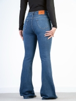 شلوار جین  بوت کات قد 110 کش کد 21650 - Image 2