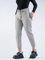 شلوار جین مام پلاس قد 90 کد 19605