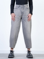 شلوار جین بالن قد 90 طوسی کد 19939 - Image 3