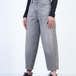 شلوار جین بالن قد 90 طوسی کد 19939