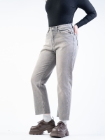 شلوار جین استریت قد 90 دمپا کات کد 20206 - Image 3