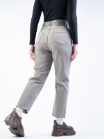 شلوار جین استریت قد 90 دمپا کات کد 20206 - Image 2