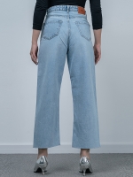 شلوار جین رگولار قد 90 دمپا کات کد 20301 - Image 2