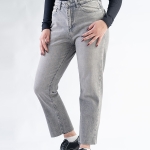 شلوار جین استریت قد 90 دمپا کات کد 20552