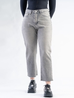 شلوار جین استریت قد 90 دمپا کات کد 20552 - Image 4