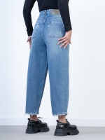 شلوار جین بالن قد 90 کد 20658 - Image 2