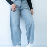 شلوار جین بالن قد 100 کد 20673