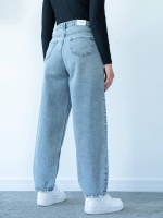 شلوار جین بالن قد 100 کد 20673 - Image 2