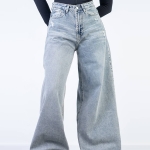 شلوار جین فول بگ قد 110 کد 21012