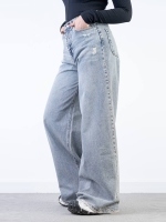 شلوار جین فول بگ قد 110 کد 21012 - Image 4