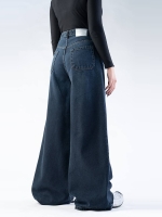 شلوار جین فول بگ قد 110  کد 21013 - Image 2