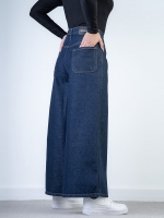 شلوار جین کراپ فول بگ قد 90 کد 21098 - Image 2