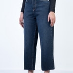 شلوار جین رگولار قد 90 دمپا کات کد 21225