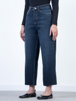 شلوار جین رگولار قد 90 دمپا کات کد 21225