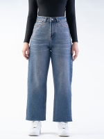 شلوار جین رگولار قد 90 دمپا کات کد 21226 - Image 4