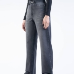 شلوار جین رگولار قد 110 مشکی کد 21399