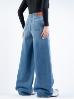 شلوار جین شافل قد 110 کد 21404 - Image 2