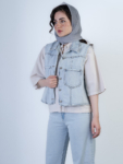 وست زنانه جین کد 21467