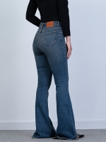 شلوار جین بوت کات دمپا ریش قد 110 کش کد 21482 - Image 2