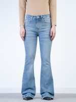 شلوار جین بوت کات قد 110 کش کد 21510 - Image 3